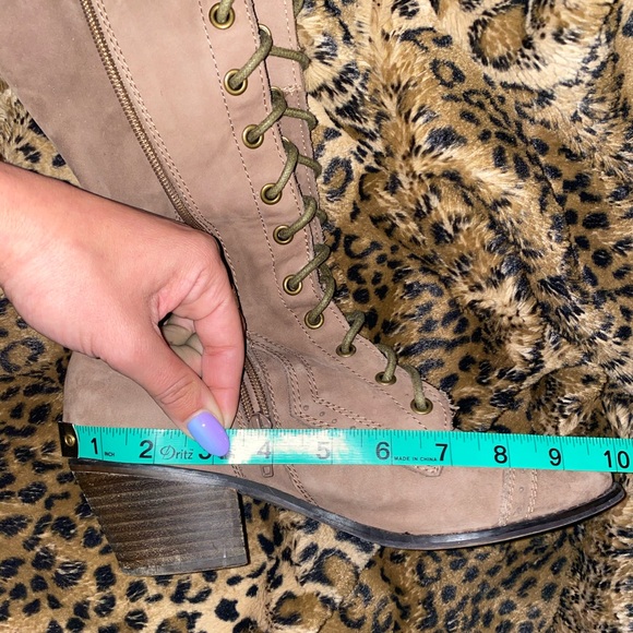 Free People Joe Lace-Up Over-the-Knee Boots - Picture 7 of 7